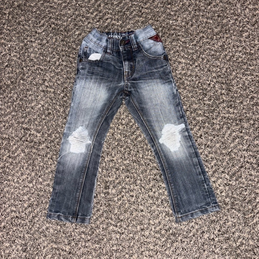 Next Kids' Distressed Blue Jeans Size 3 Years